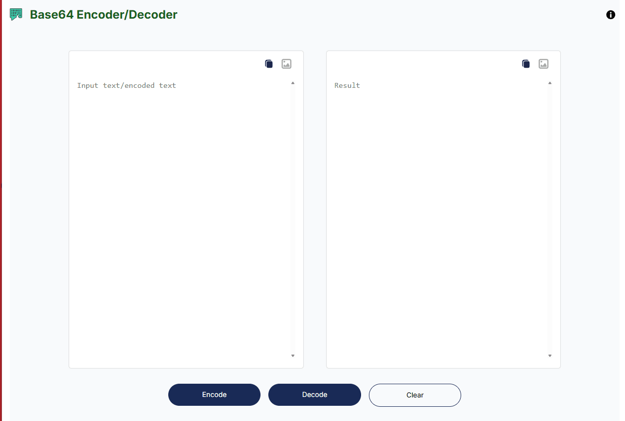 Base64 Encoder and Decoder